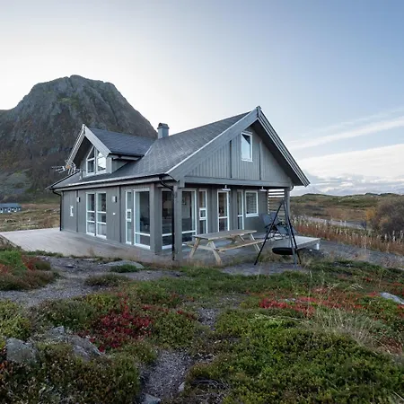 Midnightsun Aurora Golf Beach Horses Gimsoy Exterior photo